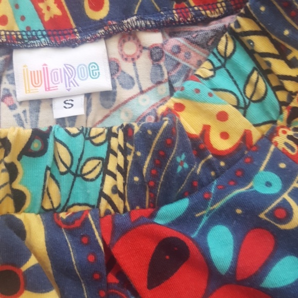 Lularoe Paisley & Floral Madison Skirt - Picture 4 of 5